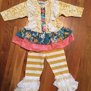 Peaches and cream set